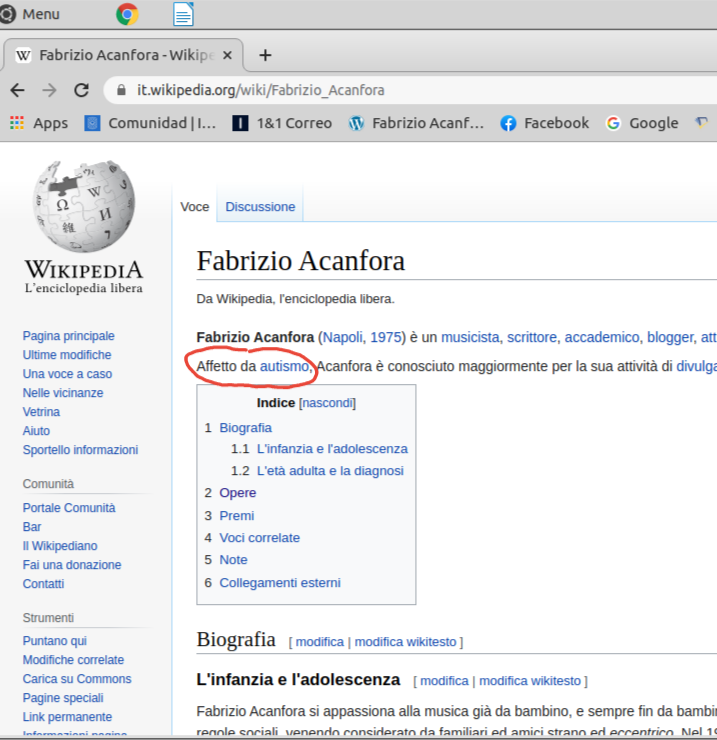 Autismo e affettati